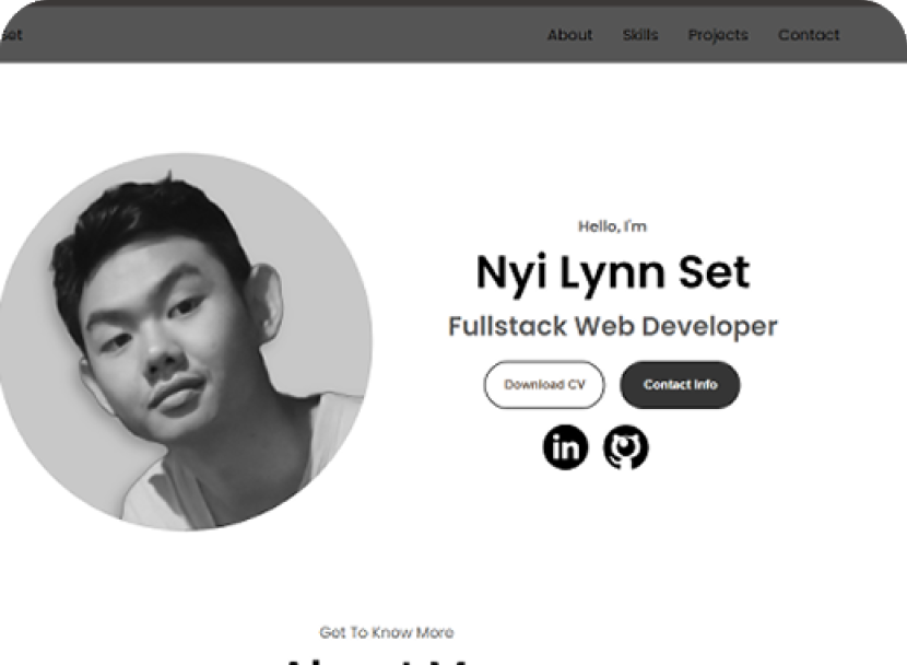 Portfolio Page